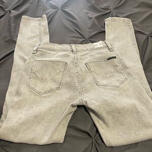 Hudson Natalie super skinny Gray Denim Jeans EUC